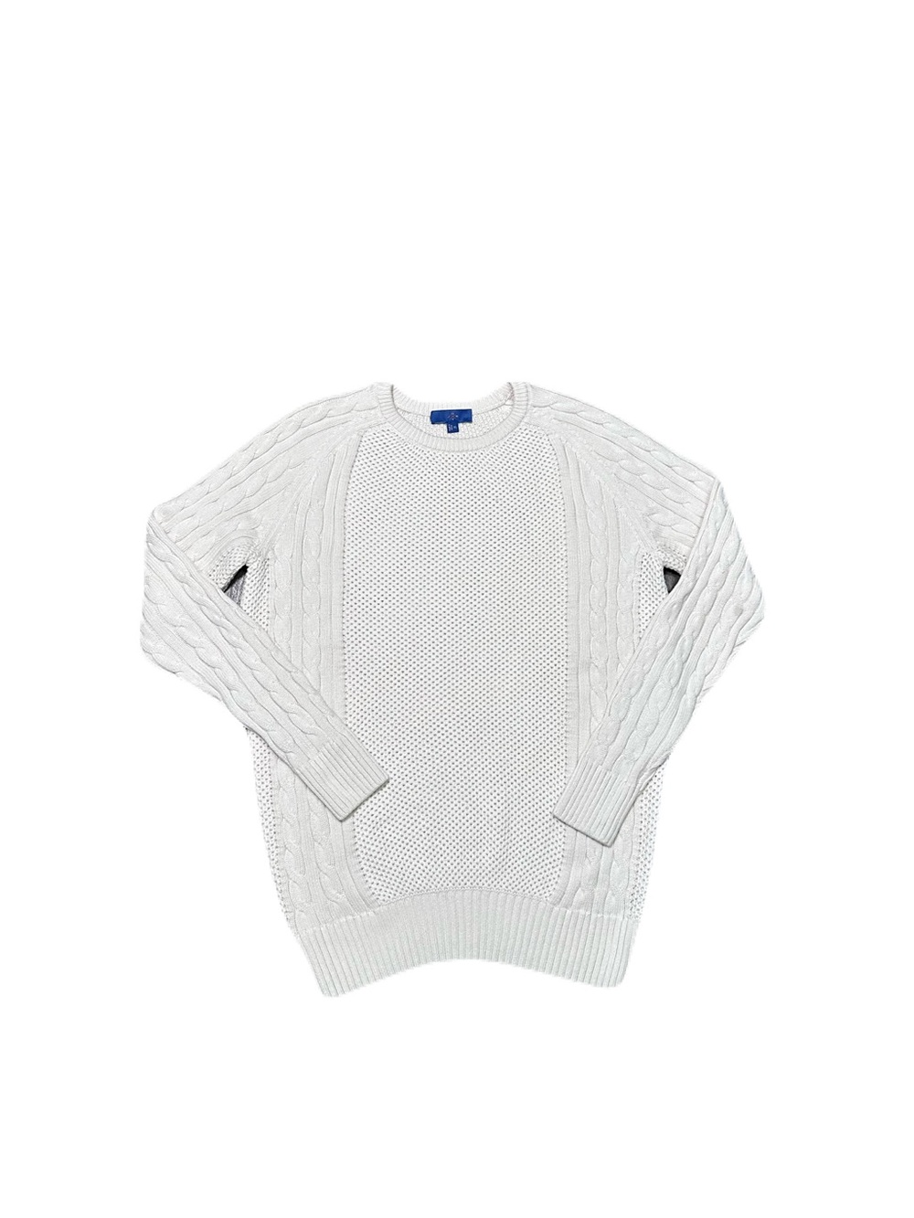 Suitsupply JORT Cotton Cable Knit Sweater Men’s XL